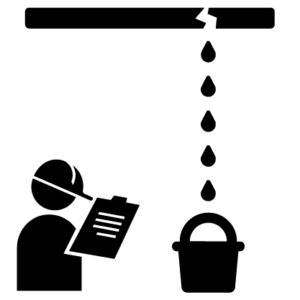 המפקח על בתים משותפים נזילה