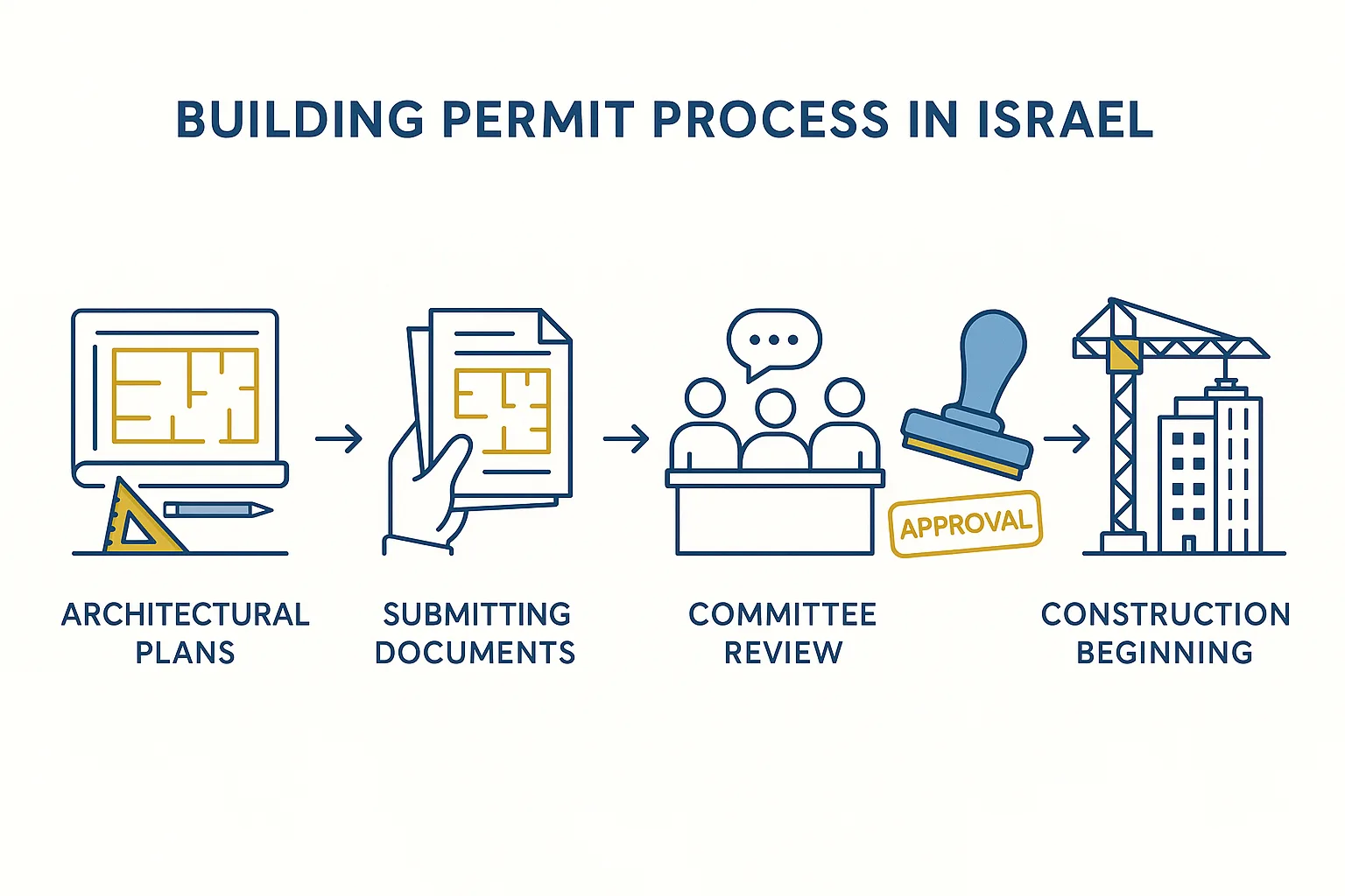 תהליך קבלת היתר בנייה בישראל