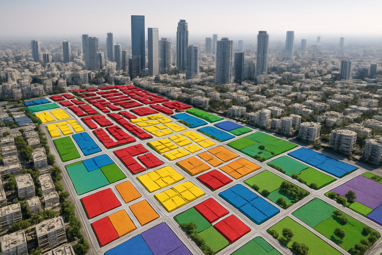 ציר זמן תיקונים מרכזיים בדיני תכנון ובנייה בישראל